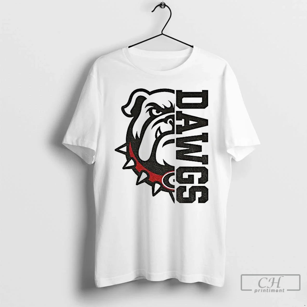 Classic Dawgs Split Bulldog Georgia Bulldogs - Adult & Kids T-Shirts, Sweatshirts & Hoodies apparel design preview 1