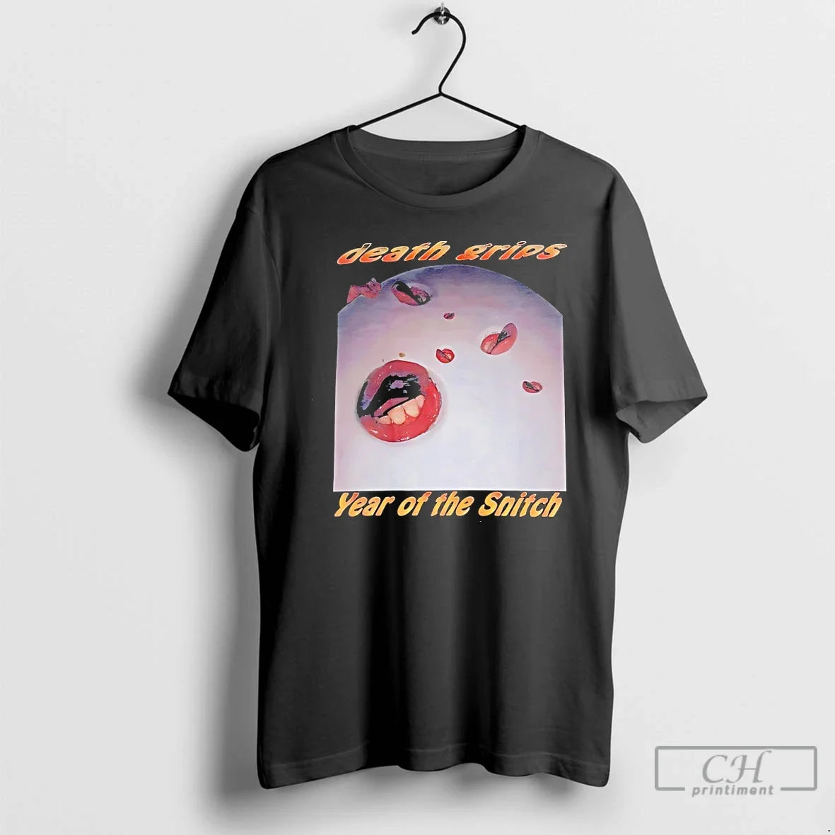 Classic Death Grips Year Of The Snitch - Adult & Kids T-Shirts, Sweatshirts & Hoodies apparel design preview 1