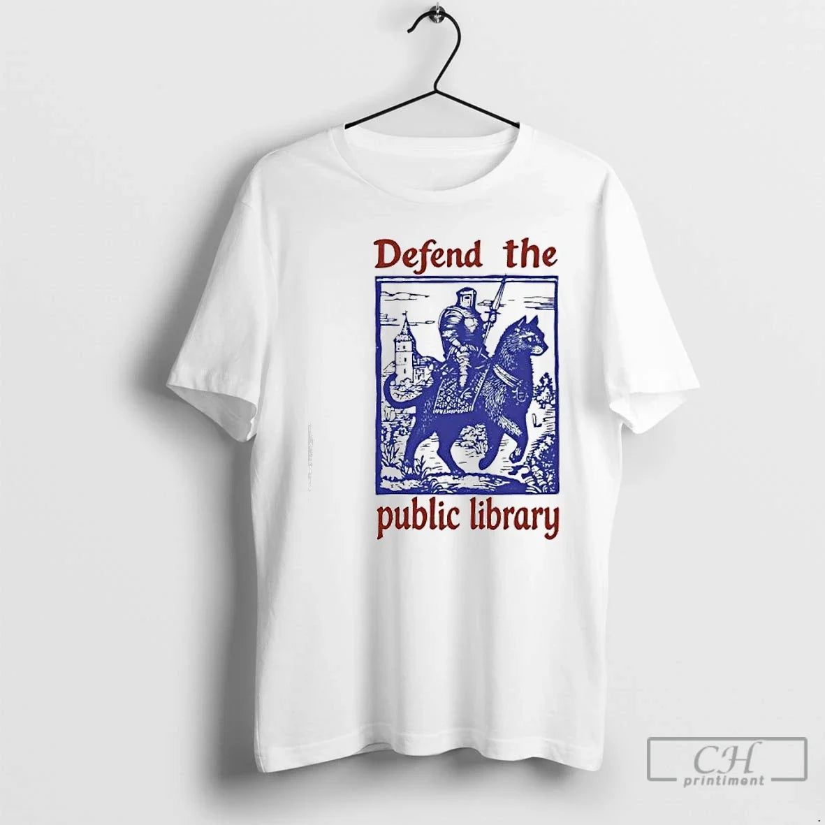 Classic Defend Public Library - Adult & Kids T-Shirts, Sweatshirts & Hoodies apparel design preview 1