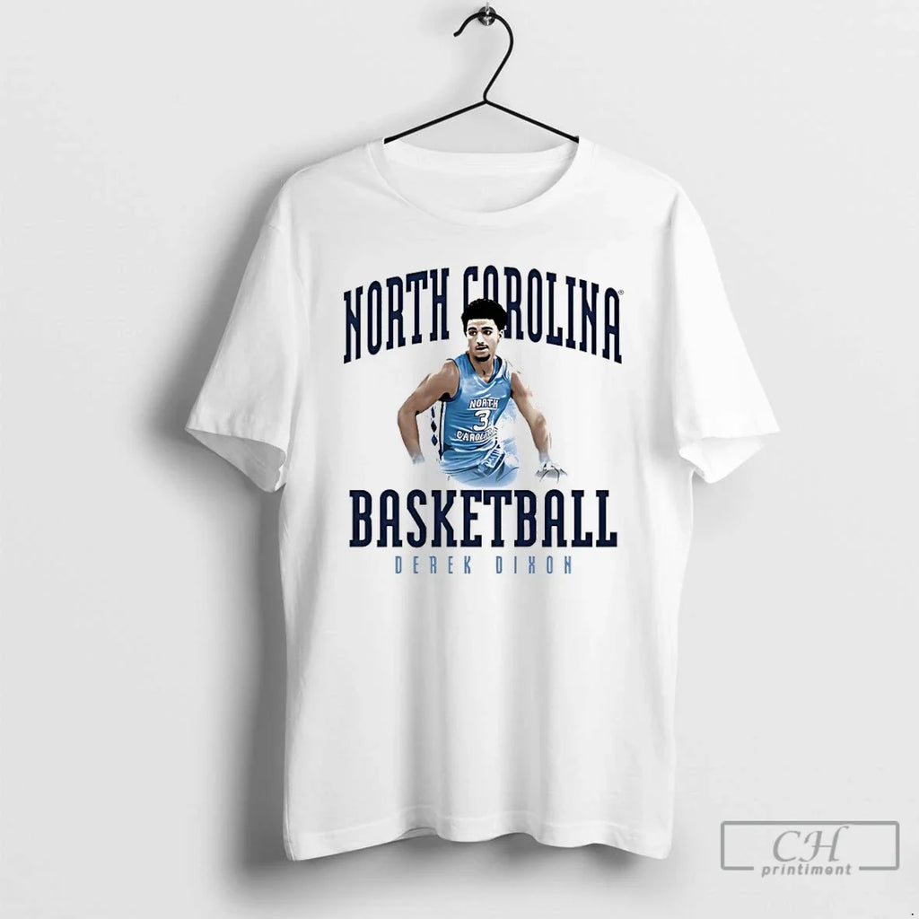 Classic Derek Dixon North Carolina Tar Heels - Adult & Kids T-Shirts, Sweatshirts & Hoodies apparel design preview 1