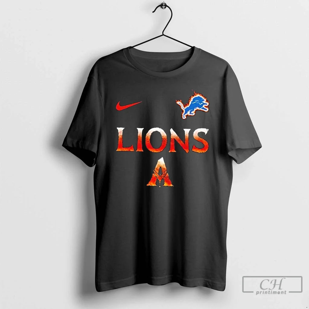 Classic Detroit Lions X Avatar Your Goddess Has No - Adult & Kids T-Shirts, Sweatshirts & Hoodies apparel design preview 1