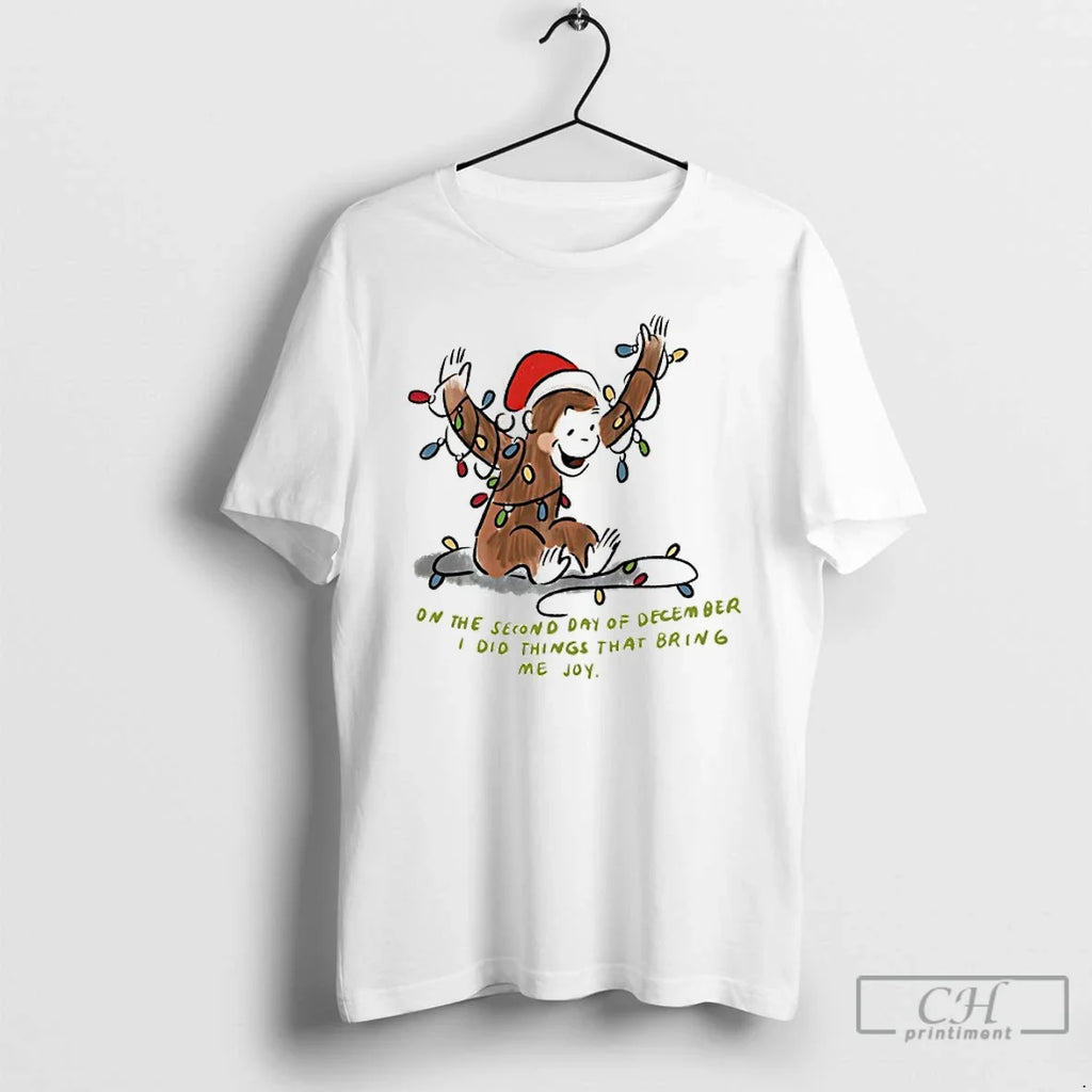 Classic Donkey Santa Second Day December I Did Things - Adult & Kids T-Shirts, Sweatshirts & Hoodies apparel design preview 1