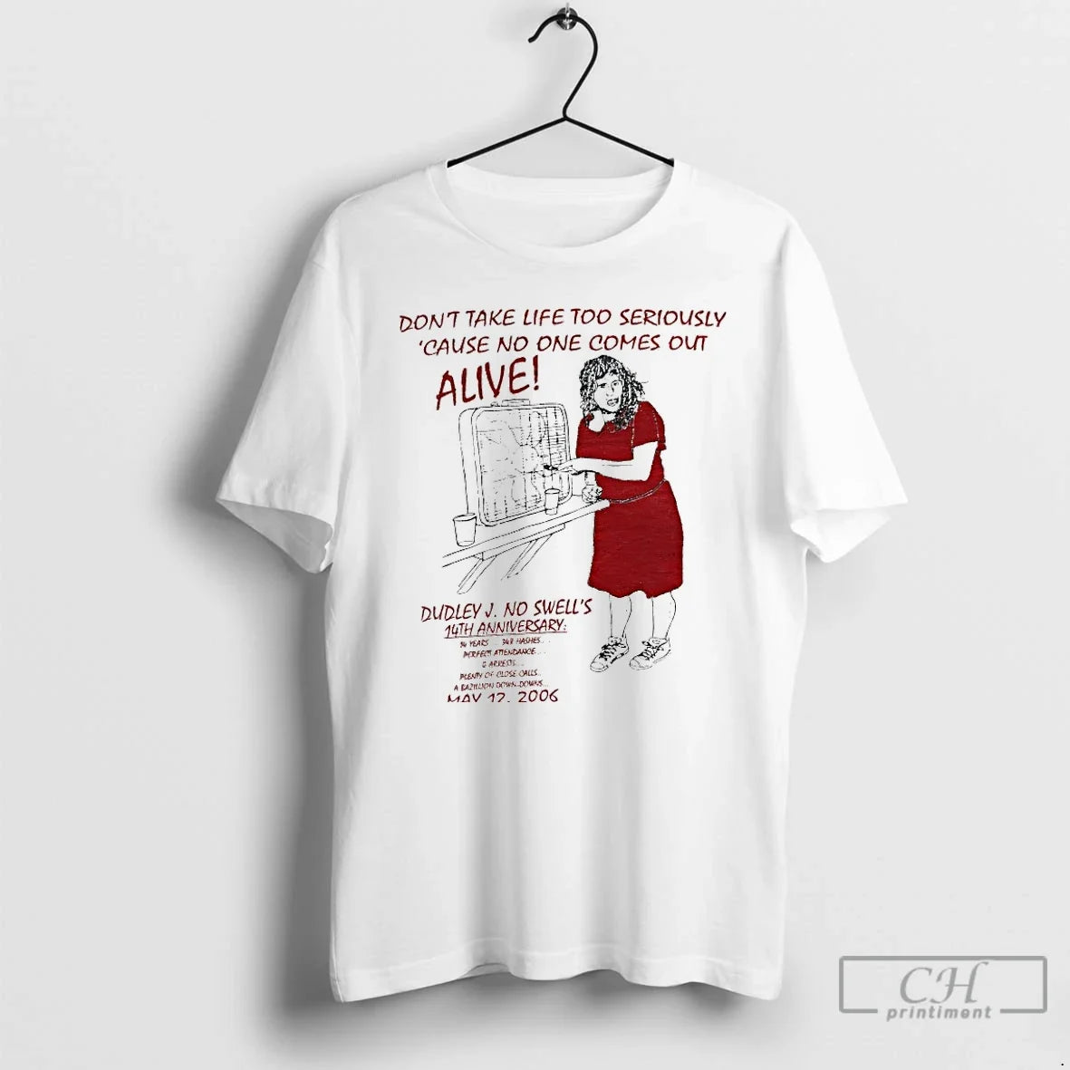 Classic Dont Take Life Too Seriously Cause No One - Adult & Kids T-Shirts, Sweatshirts & Hoodies apparel design preview 1