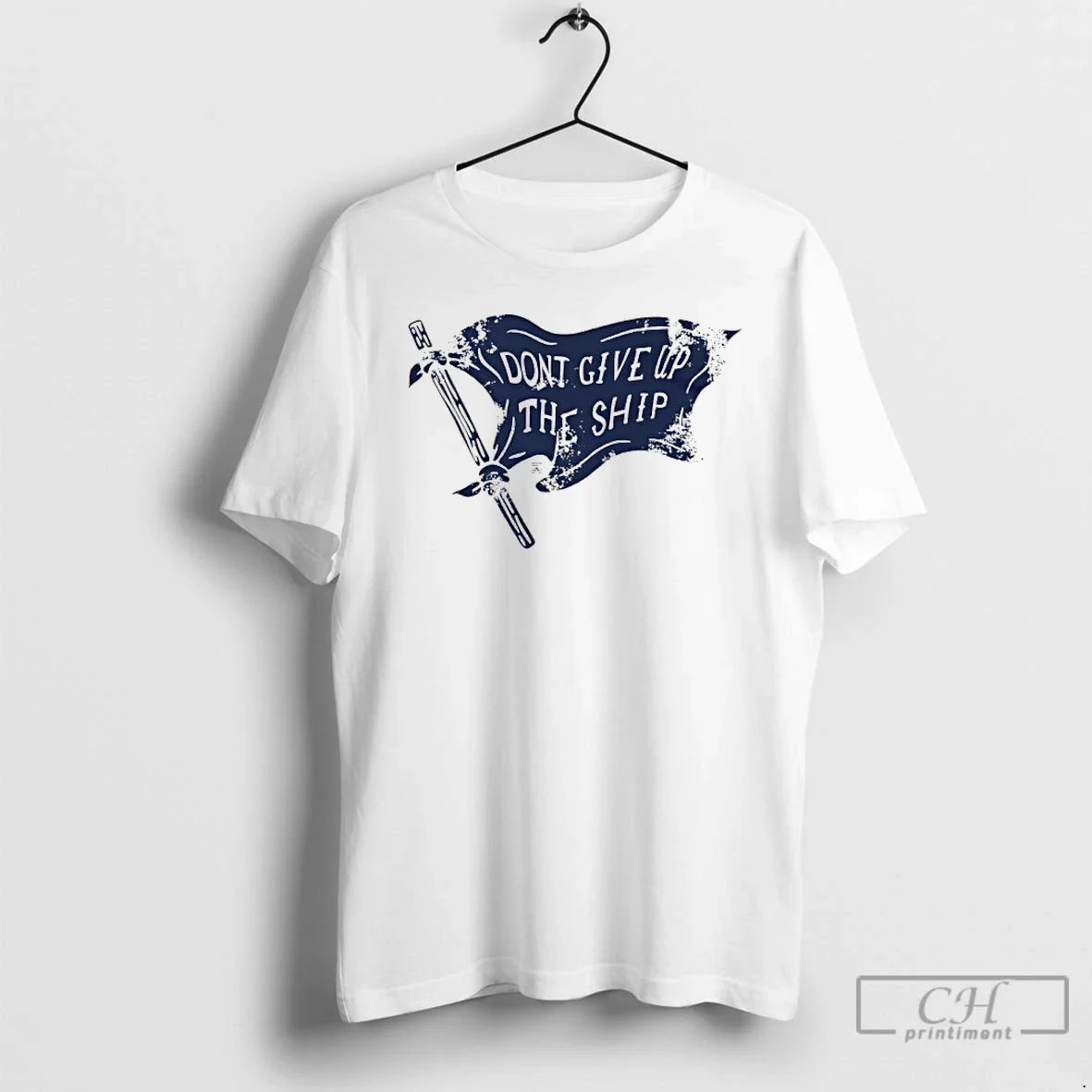 Classic Dont Give Up The Ship Flag - Adult & Kids T-Shirts, Sweatshirts & Hoodies apparel design preview 1