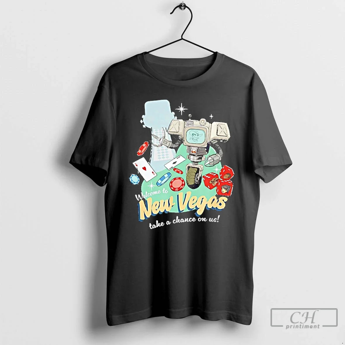 Classic Fallout Welcome New Vegas Lucky 38 Take - Adult & Kids T-Shirts, Sweatshirts & Hoodies apparel design preview 1
