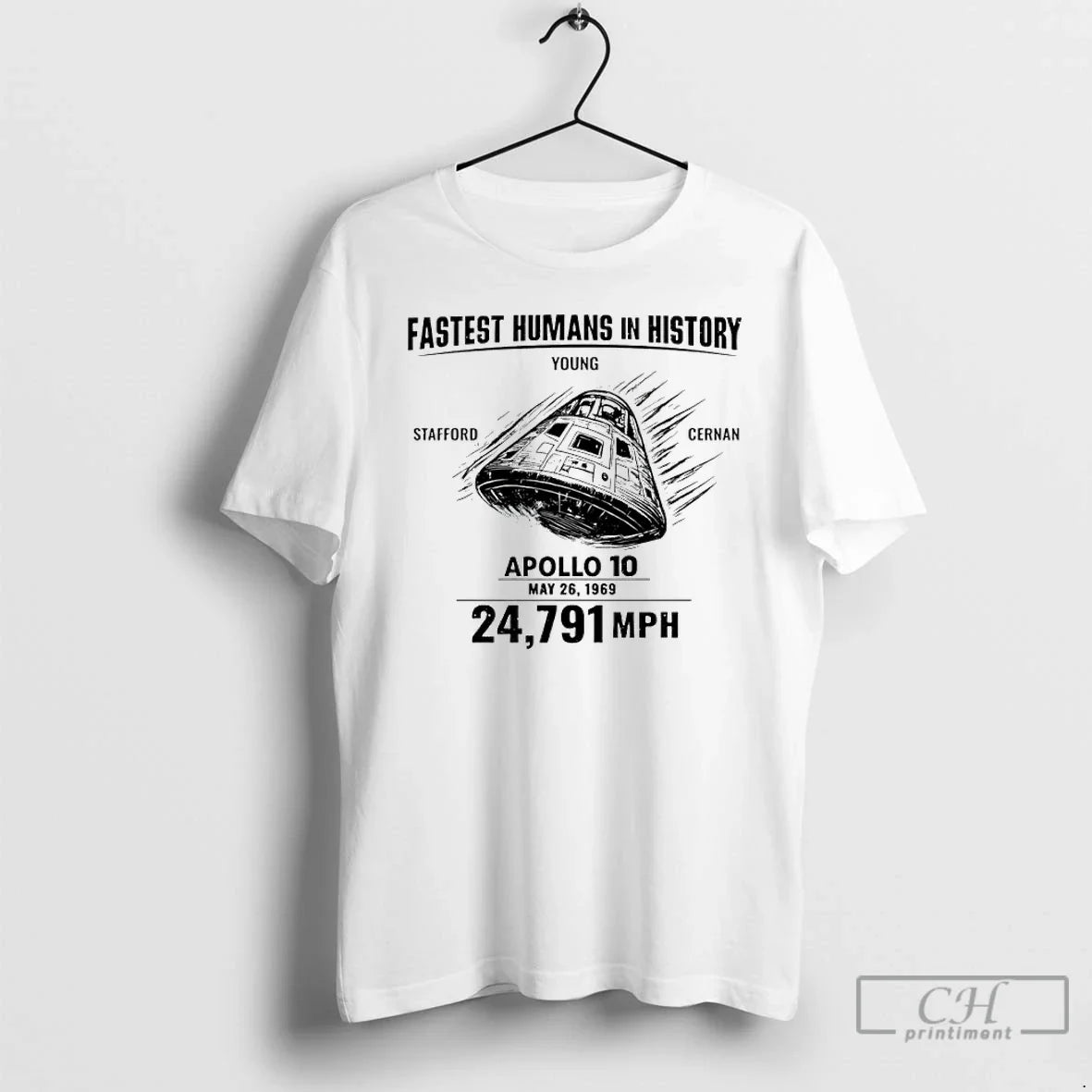 Classic Fastest Humans In History Young Stafford - Adult & Kids T-Shirts, Sweatshirts & Hoodies apparel design preview 1