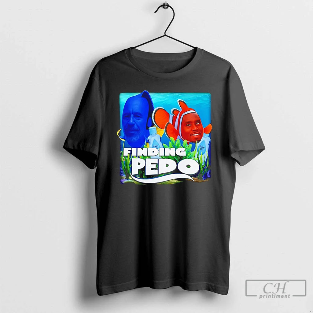 Classic Finding Pedo Epstein Diddy Meme - Adult & Kids T-Shirts, Sweatshirts & Hoodies apparel design preview 1