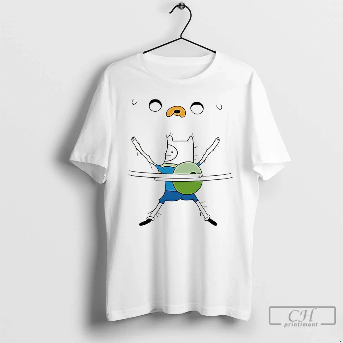Classic Finn Human Hug Boobs - Adult & Kids T-Shirts, Sweatshirts & Hoodies apparel design preview 1
