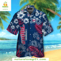 Minnesota Twins Hawaiian Classic Floral MLB Baseball - Adult & Kids T-Shirts, Sweatshirts & Hoodies apparel design preview 1