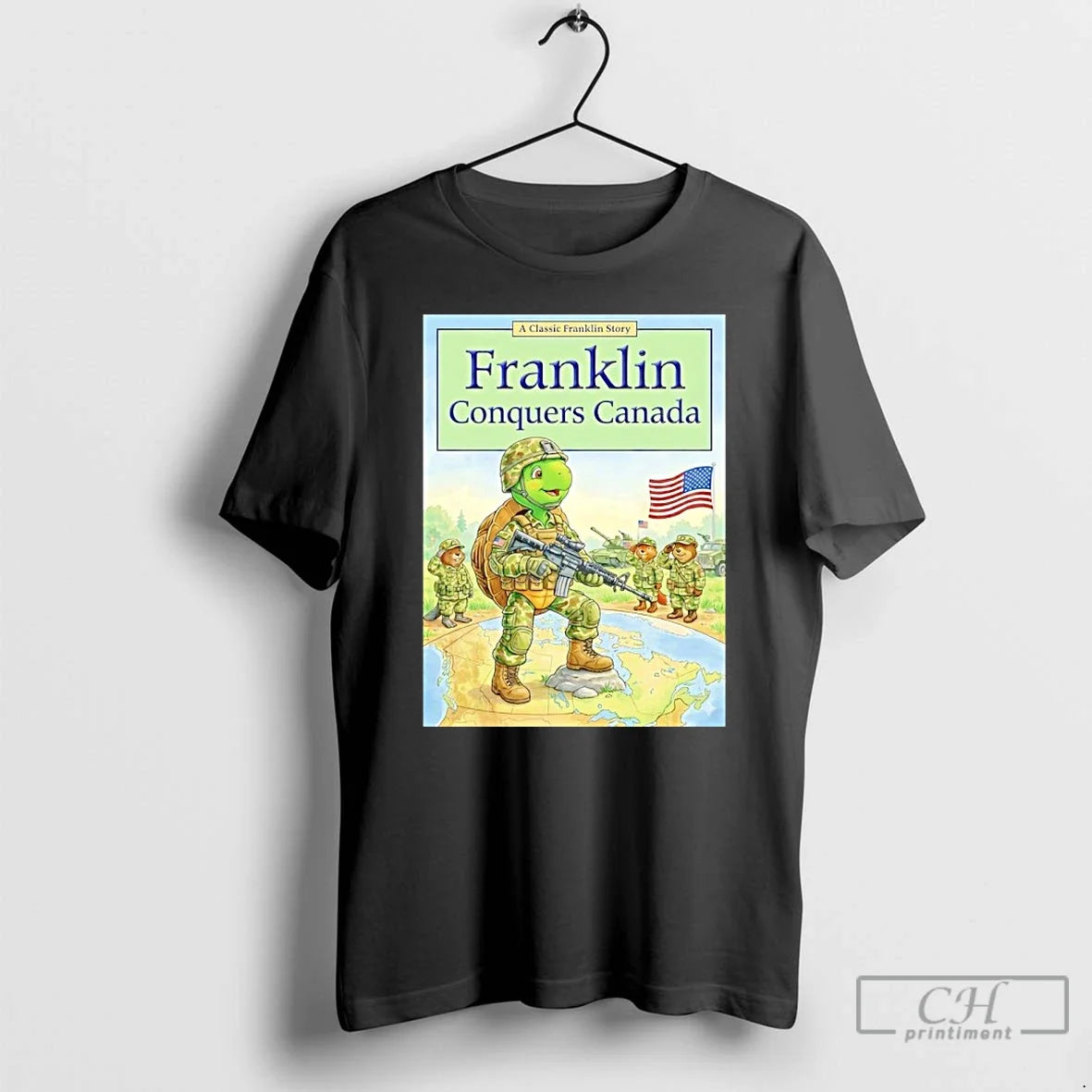 Classic Franklin Conquerors Canada - Adult & Kids T-Shirts, Sweatshirts & Hoodies apparel design preview 1