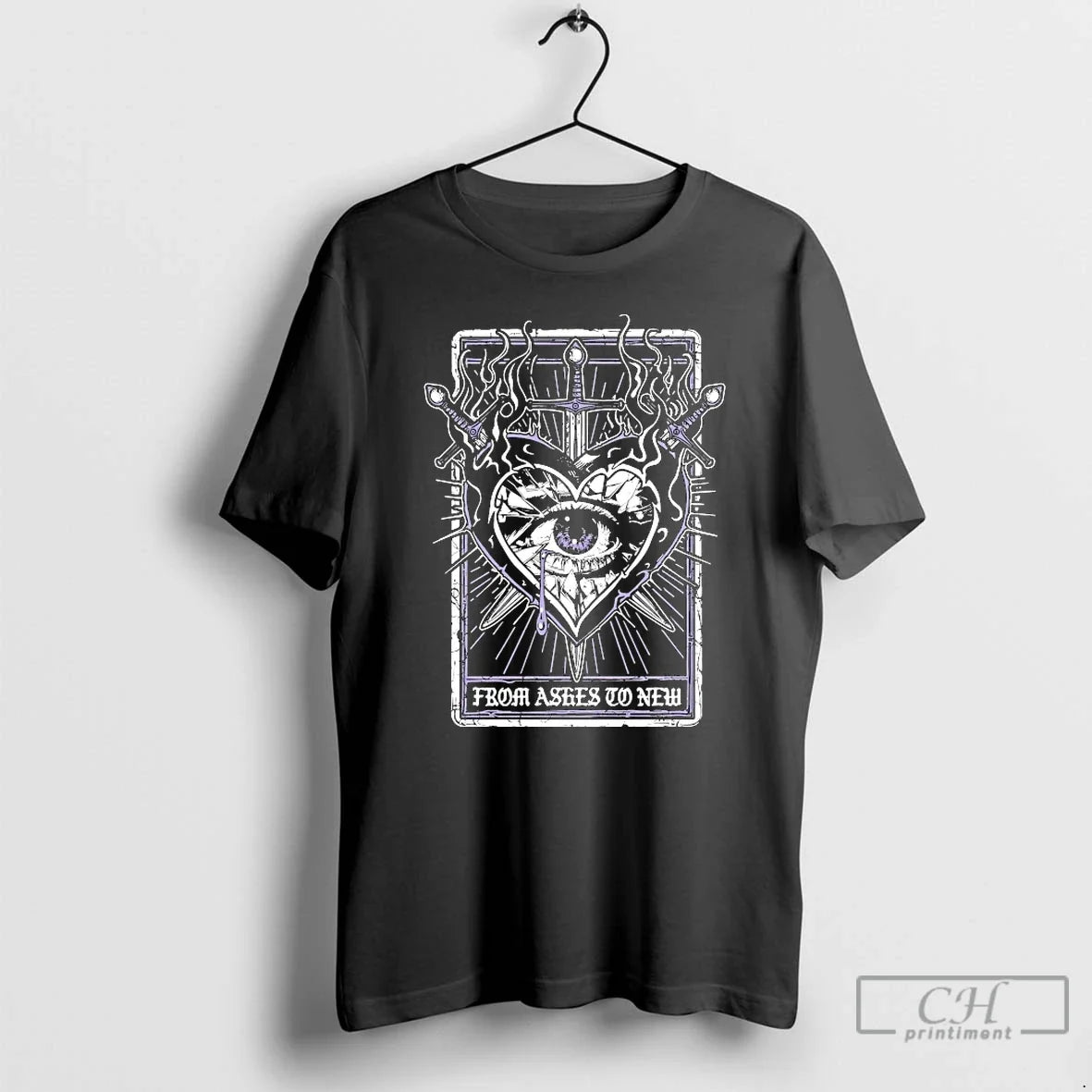 Classic Ashes New 3 Swords Eye - Adult & Kids T-Shirts, Sweatshirts & Hoodies apparel design preview 1