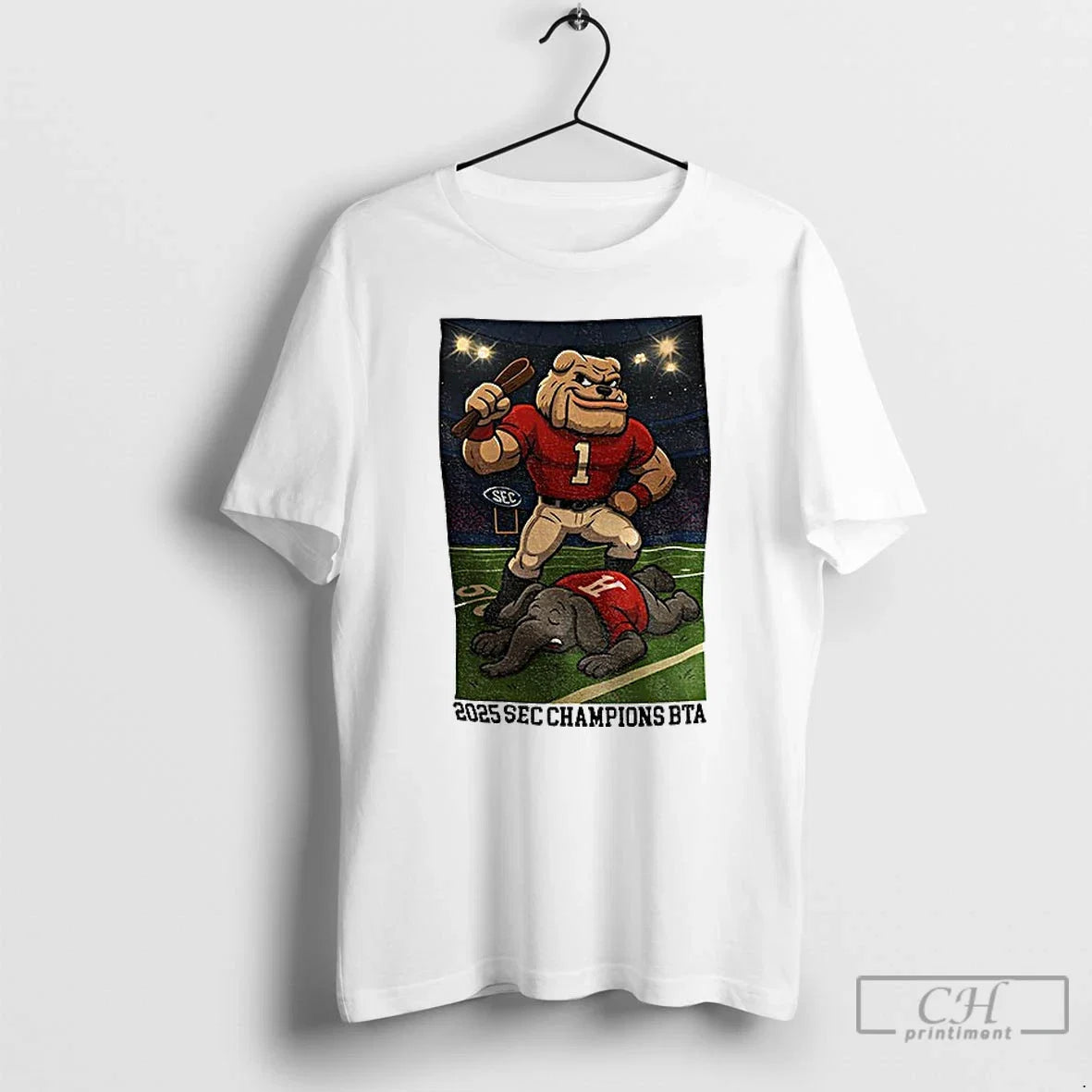 Classic Georgia Bulldogs Victory Dawgs Vs Bama - Adult & Kids T-Shirts, Sweatshirts & Hoodies apparel design preview 1