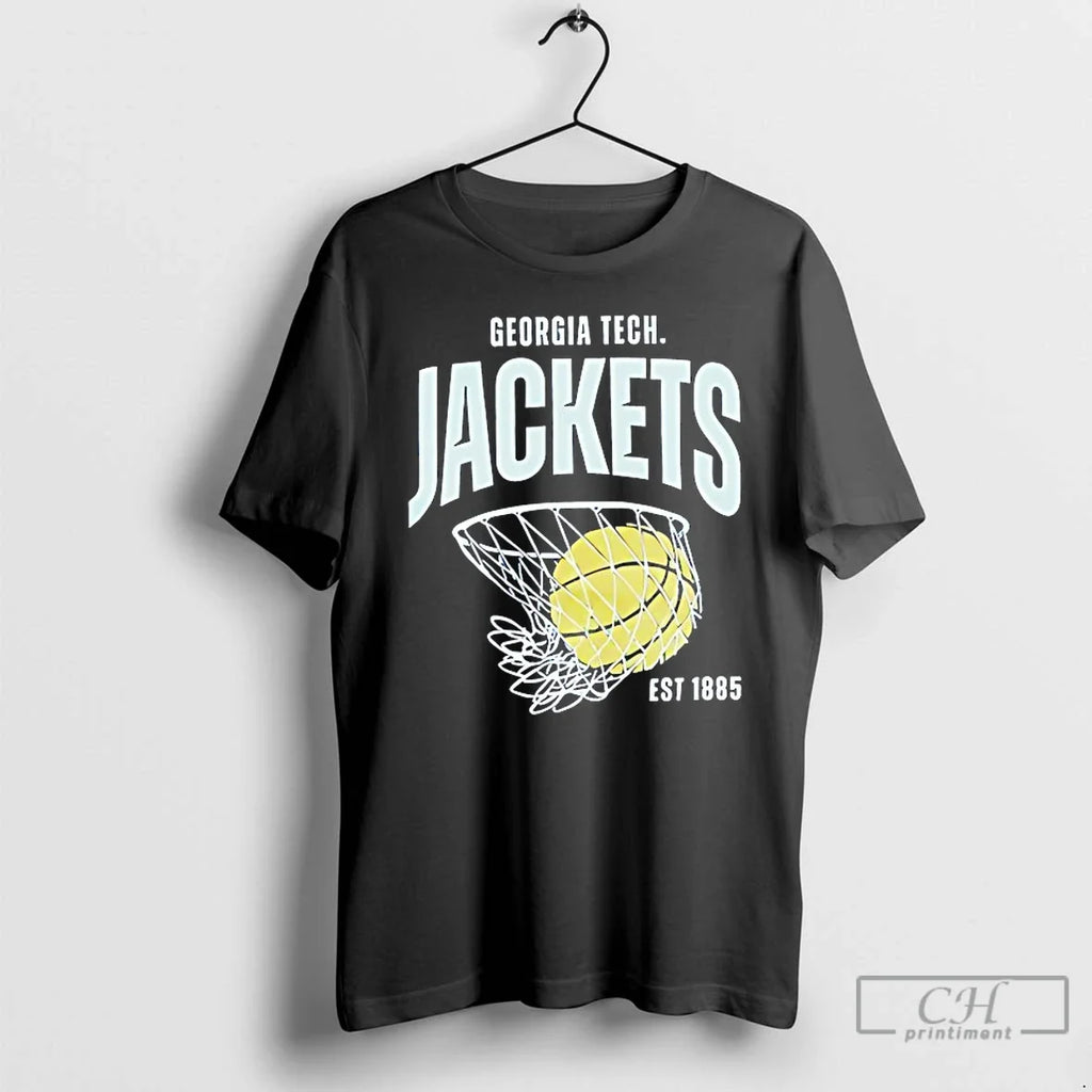 Classic Georgia Tech Jackets Est 1885 - Adult & Kids T-Shirts, Sweatshirts & Hoodies apparel design preview 1
