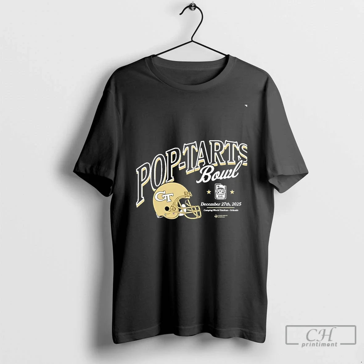 Classic Georgia Tech Yellow Jackets 2025 Pop Tarts - Adult & Kids T-Shirts, Sweatshirts & Hoodies apparel design preview 1