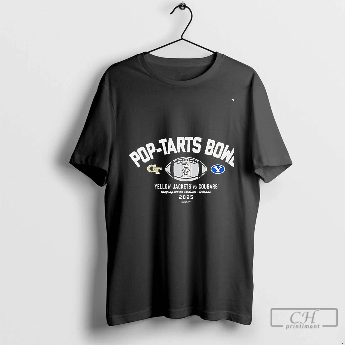 Classic Georgia Tech Yellow Jackets Vs Byu Cougars - Adult & Kids T-Shirts, Sweatshirts & Hoodies apparel design preview 1