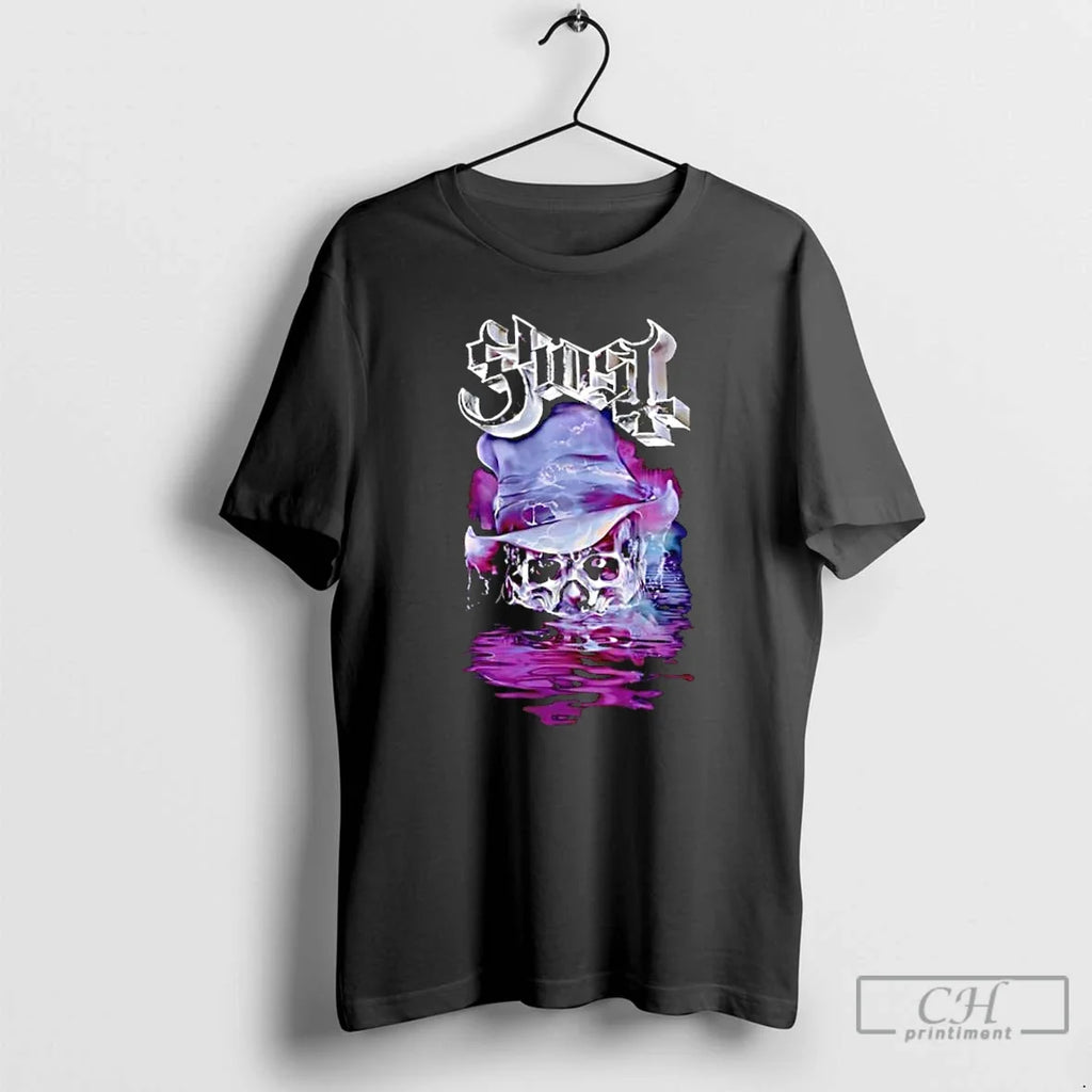 Classic Ghost Santa Got Me European Skeletour - Adult & Kids T-Shirts, Sweatshirts & Hoodies apparel design preview 1
