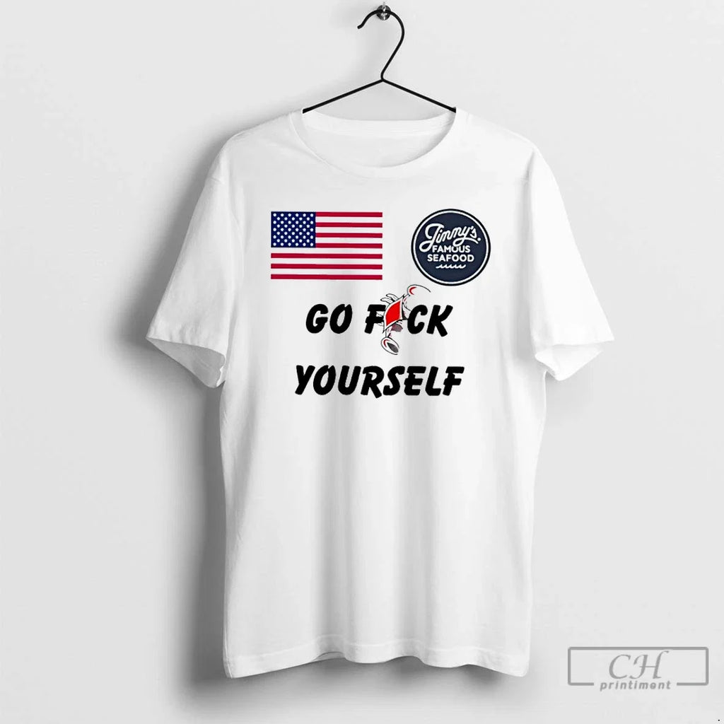 Classic Go Fuck Yourself American Flag - Adult & Kids T-Shirts, Sweatshirts & Hoodies apparel design preview 1
