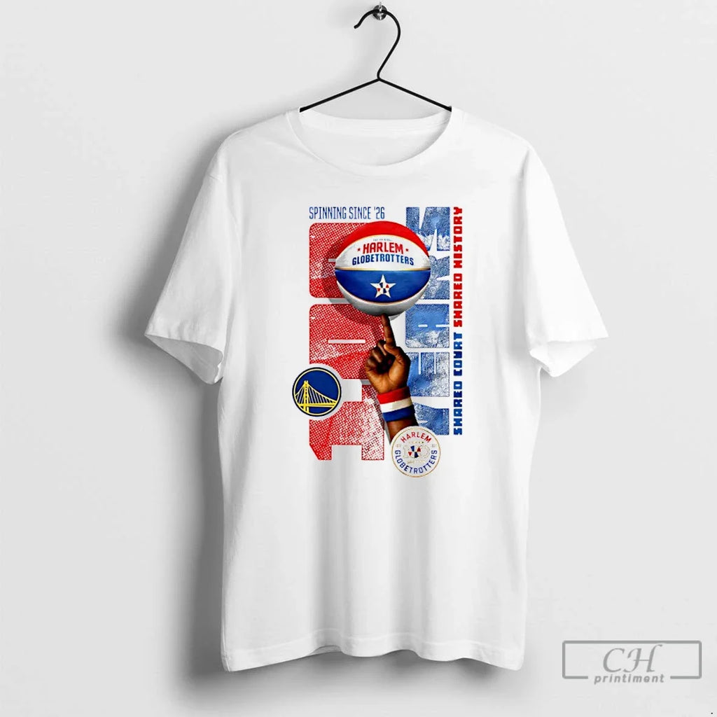 Classic Golden State Warriors X Harlem Globetrotters - Adult & Kids T-Shirts, Sweatshirts & Hoodies apparel design preview 1