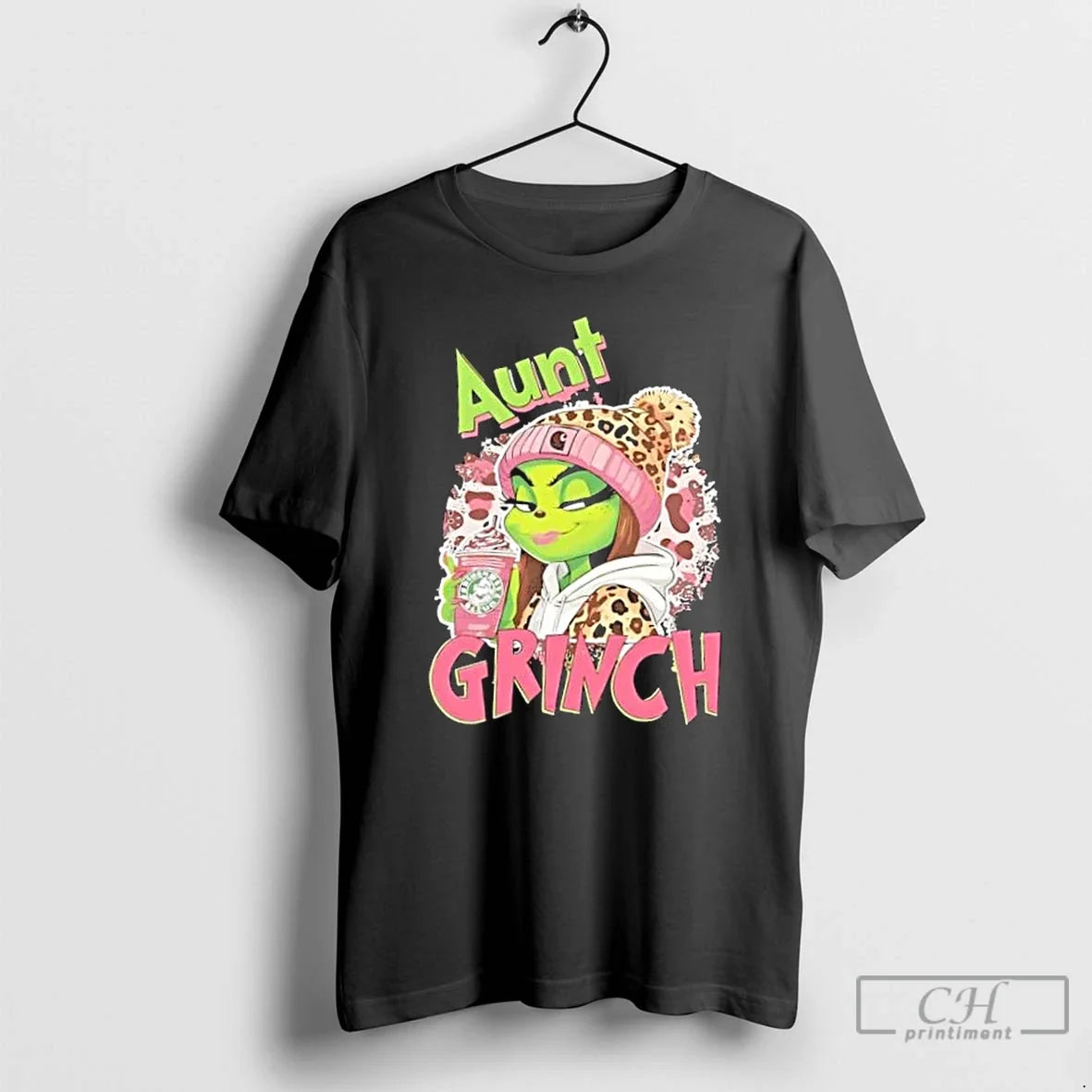 Classic Grinch Girl Aunt - Adult & Kids T-Shirts, Sweatshirts & Hoodies apparel design preview 1