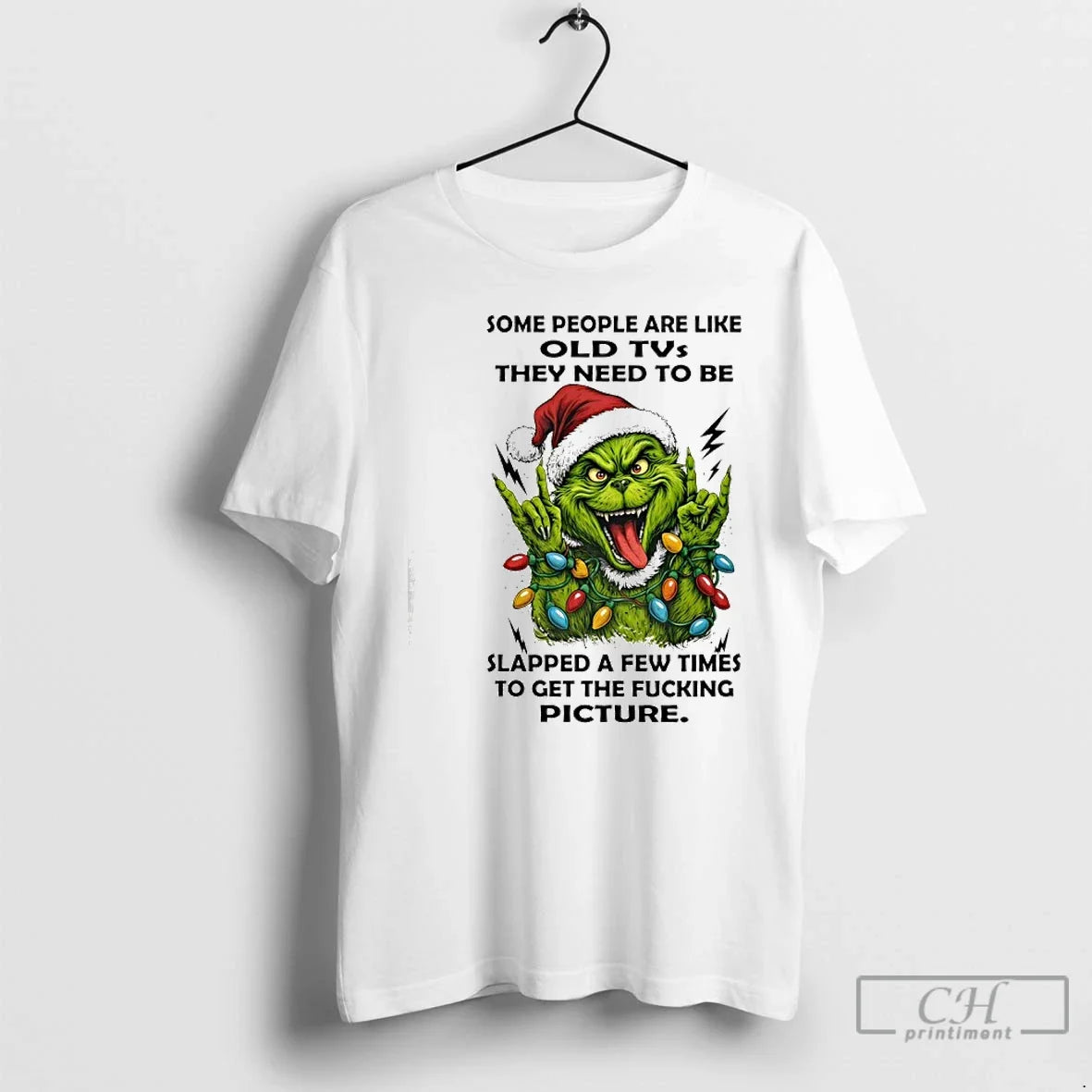 Classic Grinch Some People Are Like Old Tus They Need - Adult & Kids T-Shirts, Sweatshirts & Hoodies apparel design preview 1