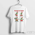 Classic Grinch Xmas Four Escalating Levels Crazy - Adult & Kids T-Shirts, Sweatshirts & Hoodies apparel design preview 1
