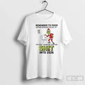 Classic Grinch Remember Poop Before Midnight Dec 31st - Adult & Kids T-Shirts, Sweatshirts & Hoodies apparel design preview 1