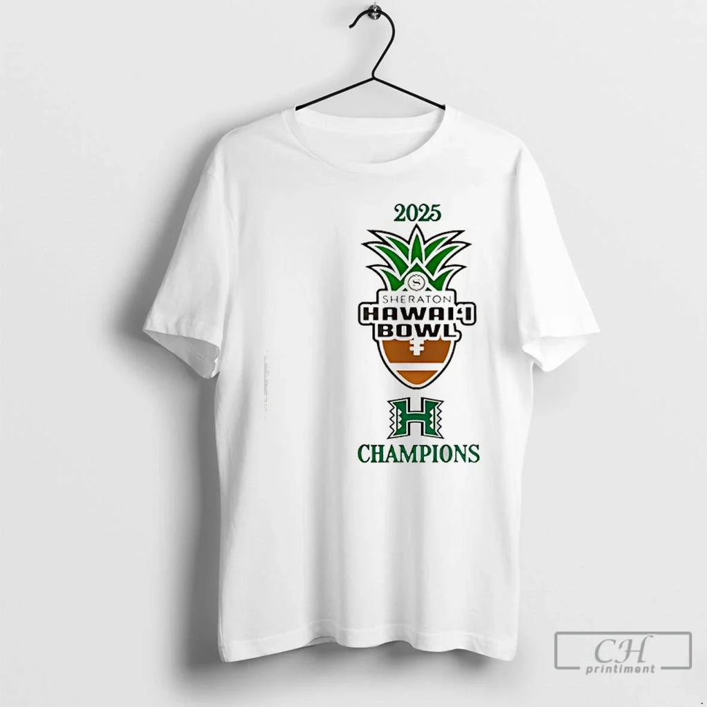 Classic Hawaii Rainbow Warriors Bowl Champions 2025 - Adult & Kids T-Shirts, Sweatshirts & Hoodies apparel design preview 1
