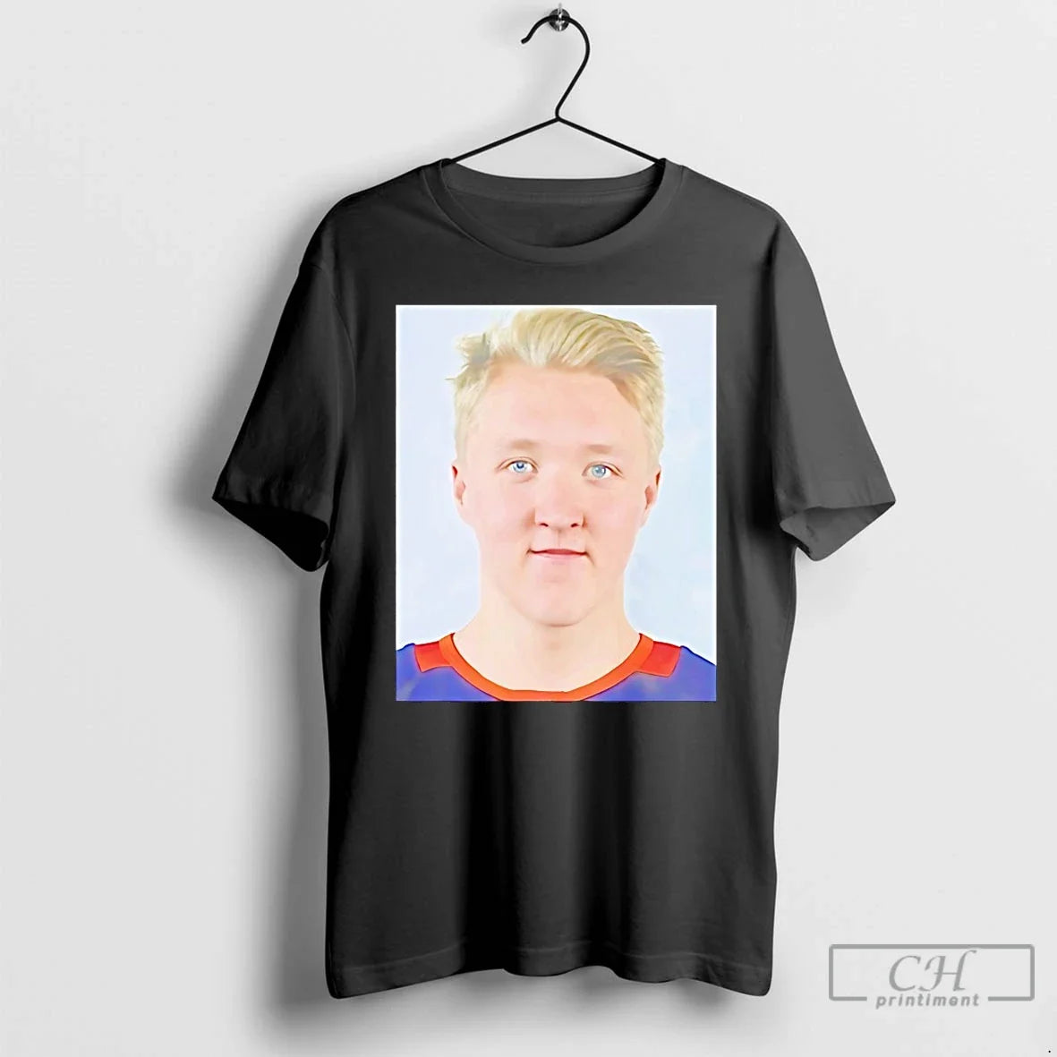 Classic Hockey Simon Holmstrom Profile - Adult & Kids T-Shirts, Sweatshirts & Hoodies apparel design preview 1