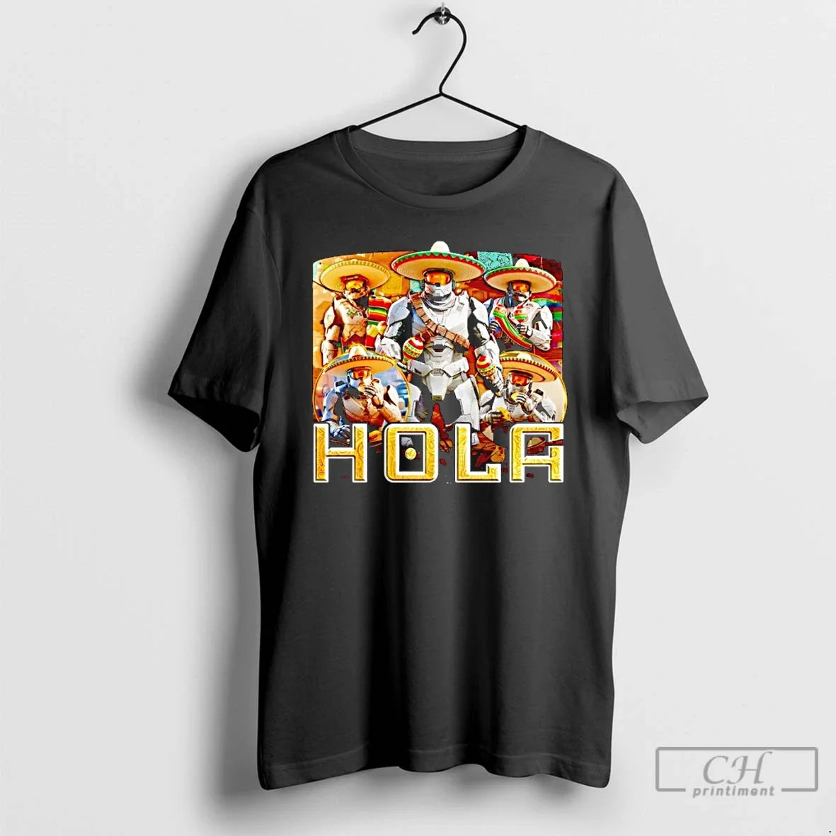 Classic Hola Mexico - Adult & Kids T-Shirts, Sweatshirts & Hoodies apparel design preview 1