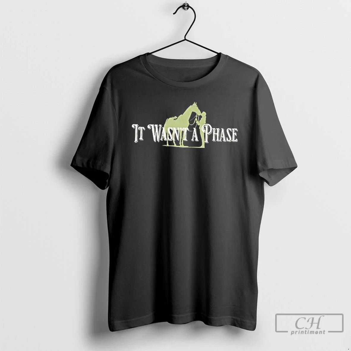 Classic Horse Wasnt Phase - Adult & Kids T-Shirts, Sweatshirts & Hoodies apparel design preview 1