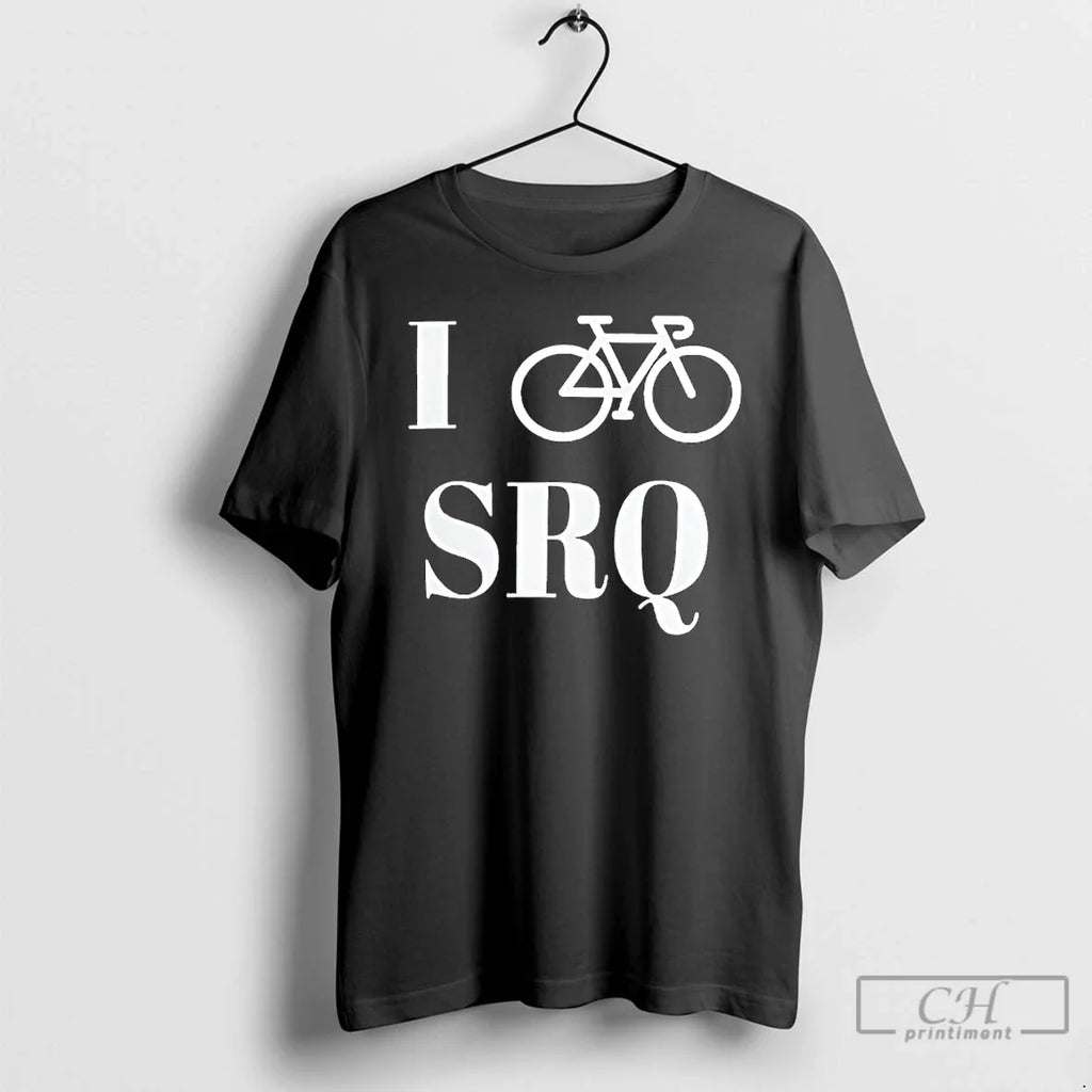 Classic I Bike Srq Cycling - Adult & Kids T-Shirts, Sweatshirts & Hoodies apparel design preview 1