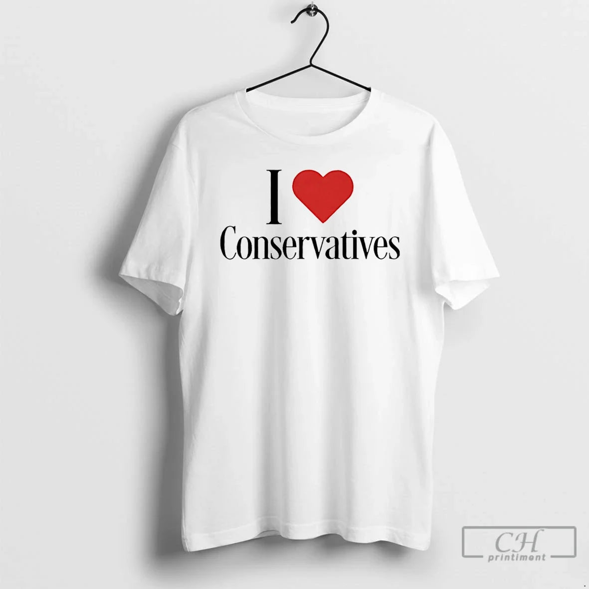 Classic I Heart Conservatives - Adult & Kids T-Shirts, Sweatshirts & Hoodies apparel design preview 1