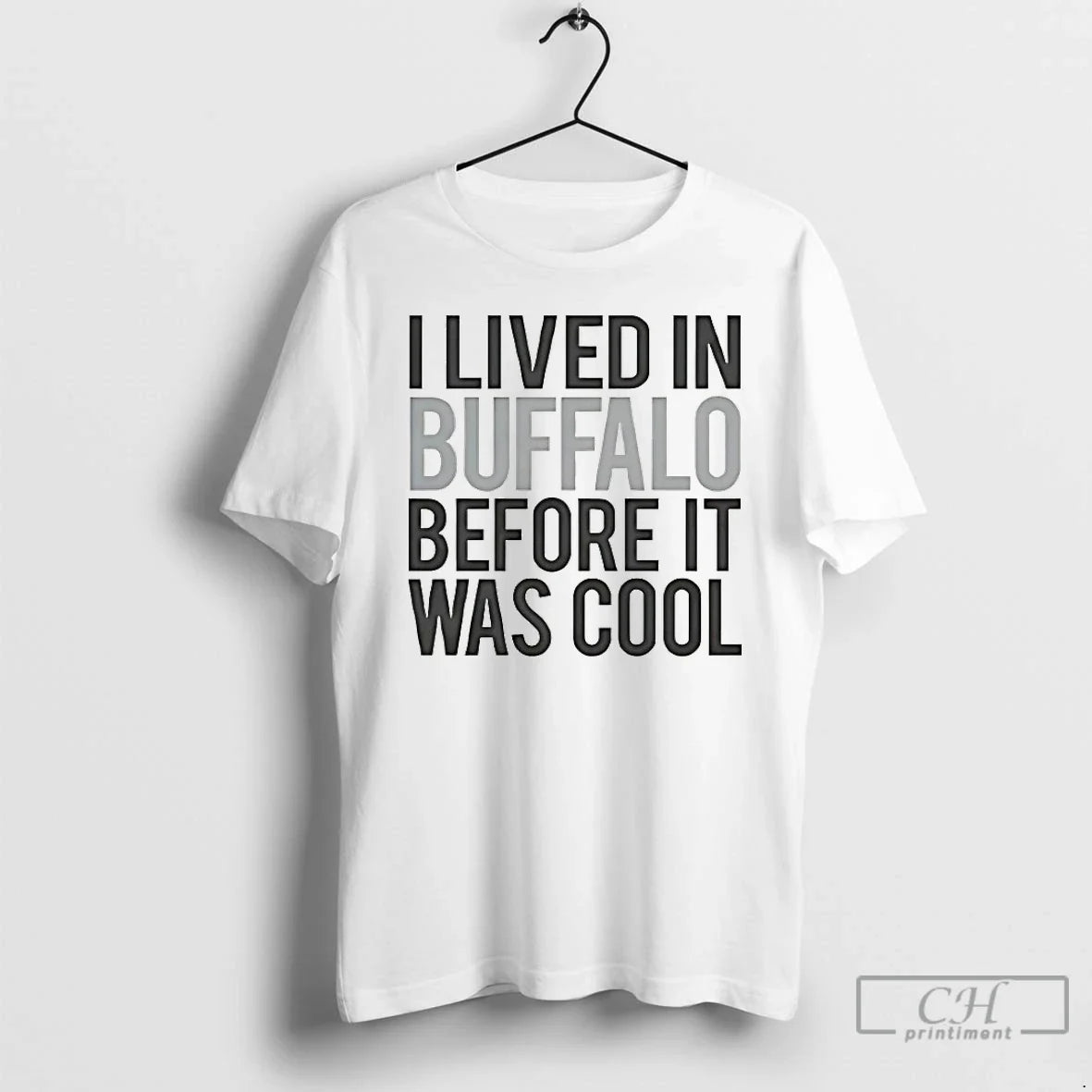 Classic I Lived In Buffalo Before It Was Cool - Adult & Kids T-Shirts, Sweatshirts & Hoodies apparel design preview 1