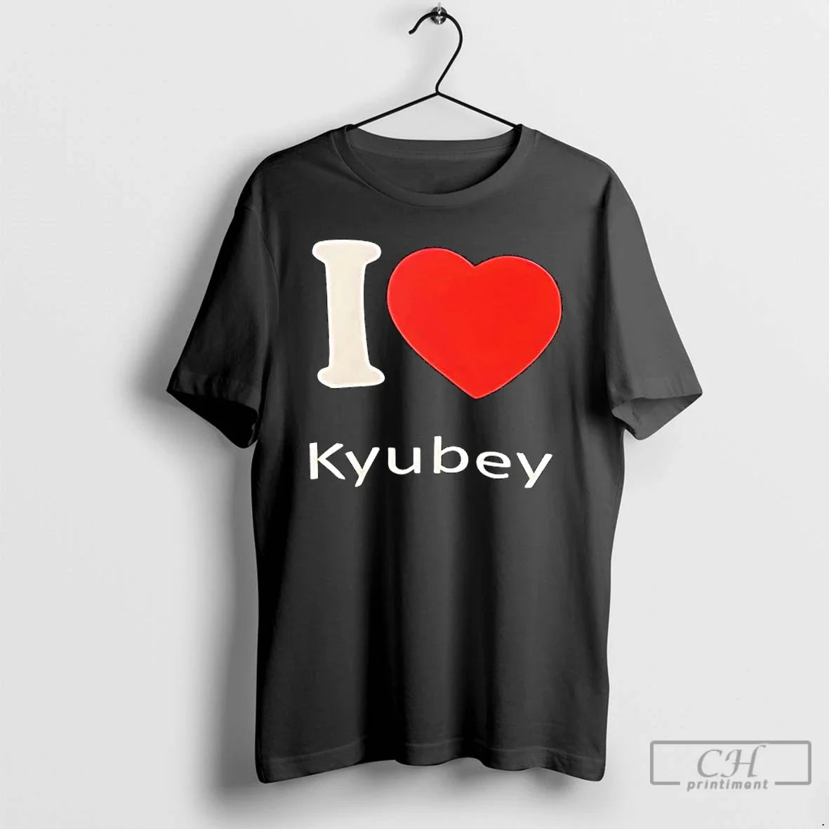 Classic I Love Kyubey Text - Adult & Kids T-Shirts, Sweatshirts & Hoodies apparel design preview 1