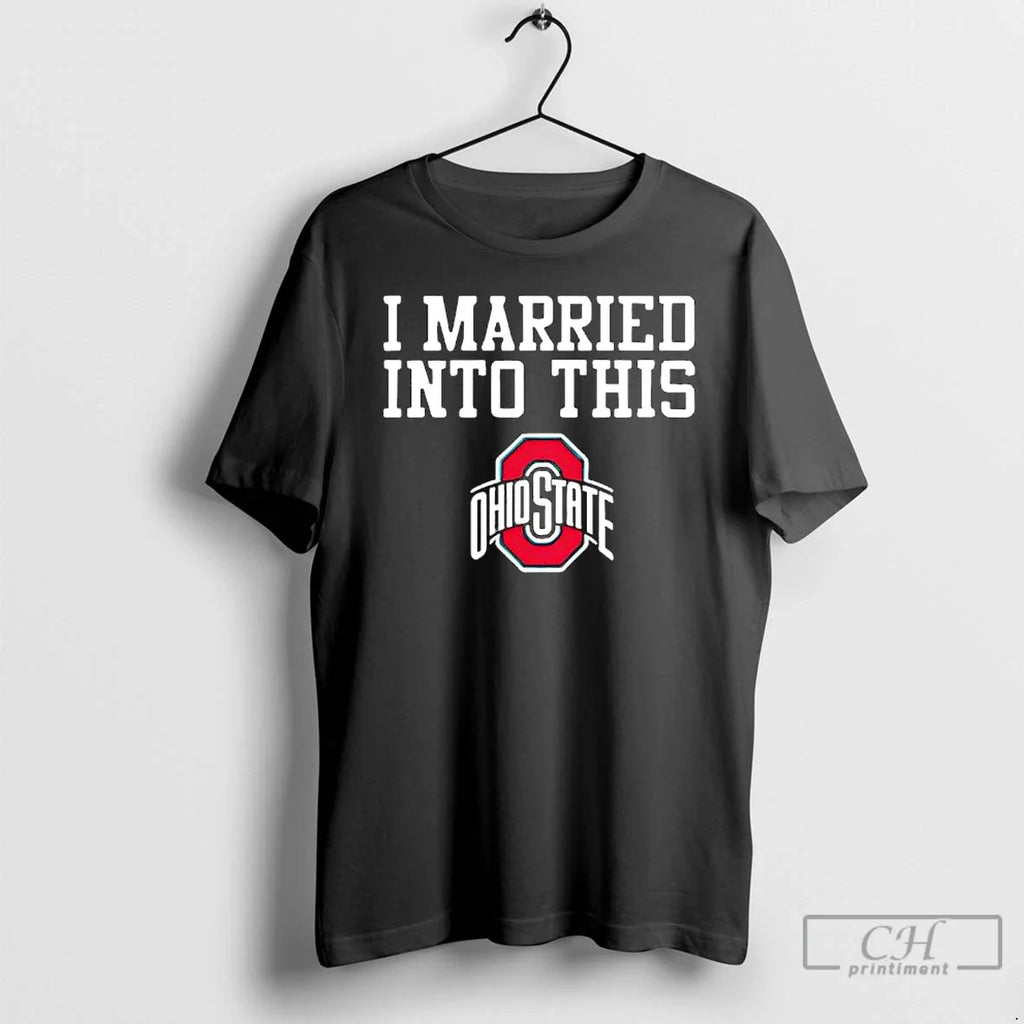 Classic I Married This Ohio State Logo - Adult & Kids T-Shirts, Sweatshirts & Hoodies apparel design preview 1