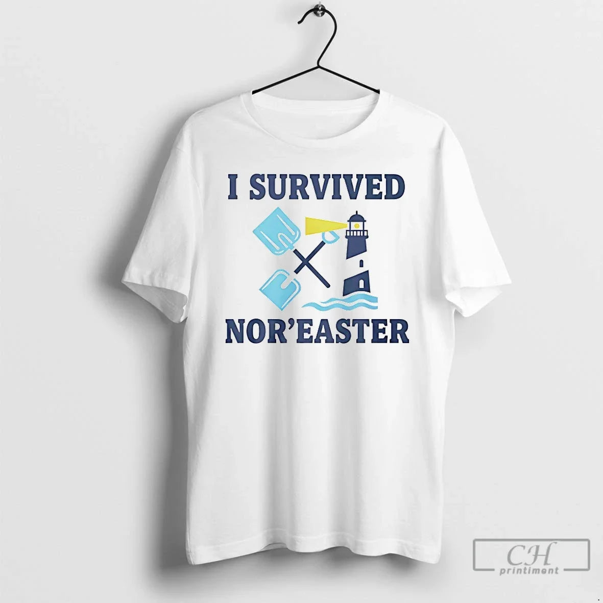 Classic I Survived Noreaster 2026 - Adult & Kids T-Shirts, Sweatshirts & Hoodies apparel design preview 1
