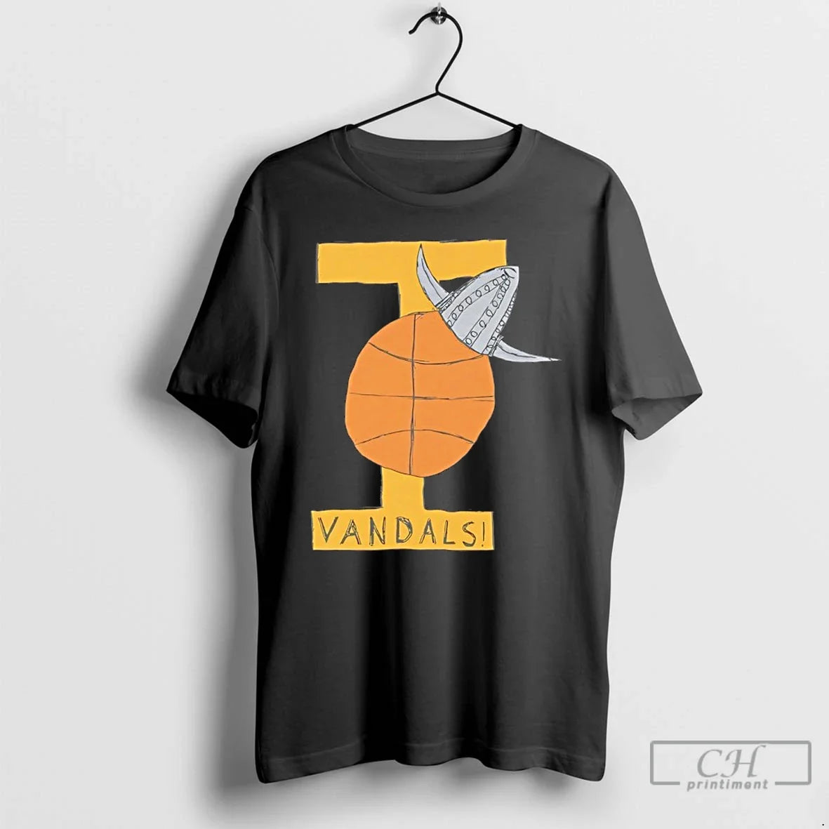 Classic Idaho Vandals Basketball Player Wearing - Adult & Kids T-Shirts, Sweatshirts & Hoodies apparel design preview 1