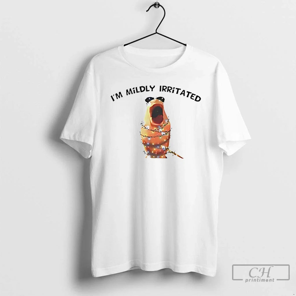 Classic Im Mildly Irritated Marcus Worm - Adult & Kids T-Shirts, Sweatshirts & Hoodies apparel design preview 1