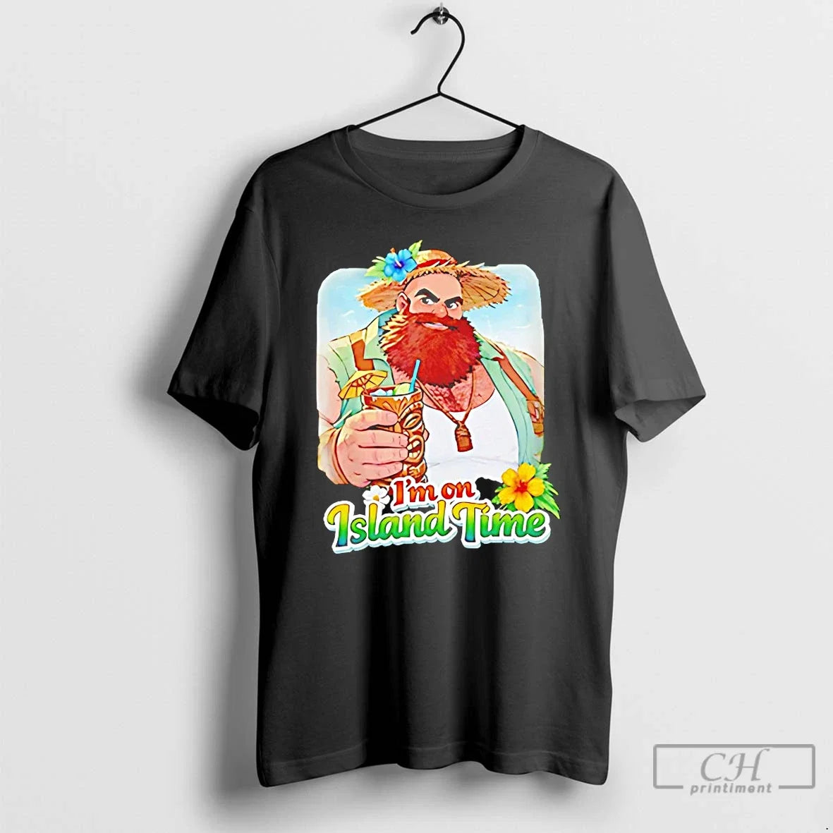 Classic Im On Island Time - Adult & Kids T-Shirts, Sweatshirts & Hoodies apparel design preview 1