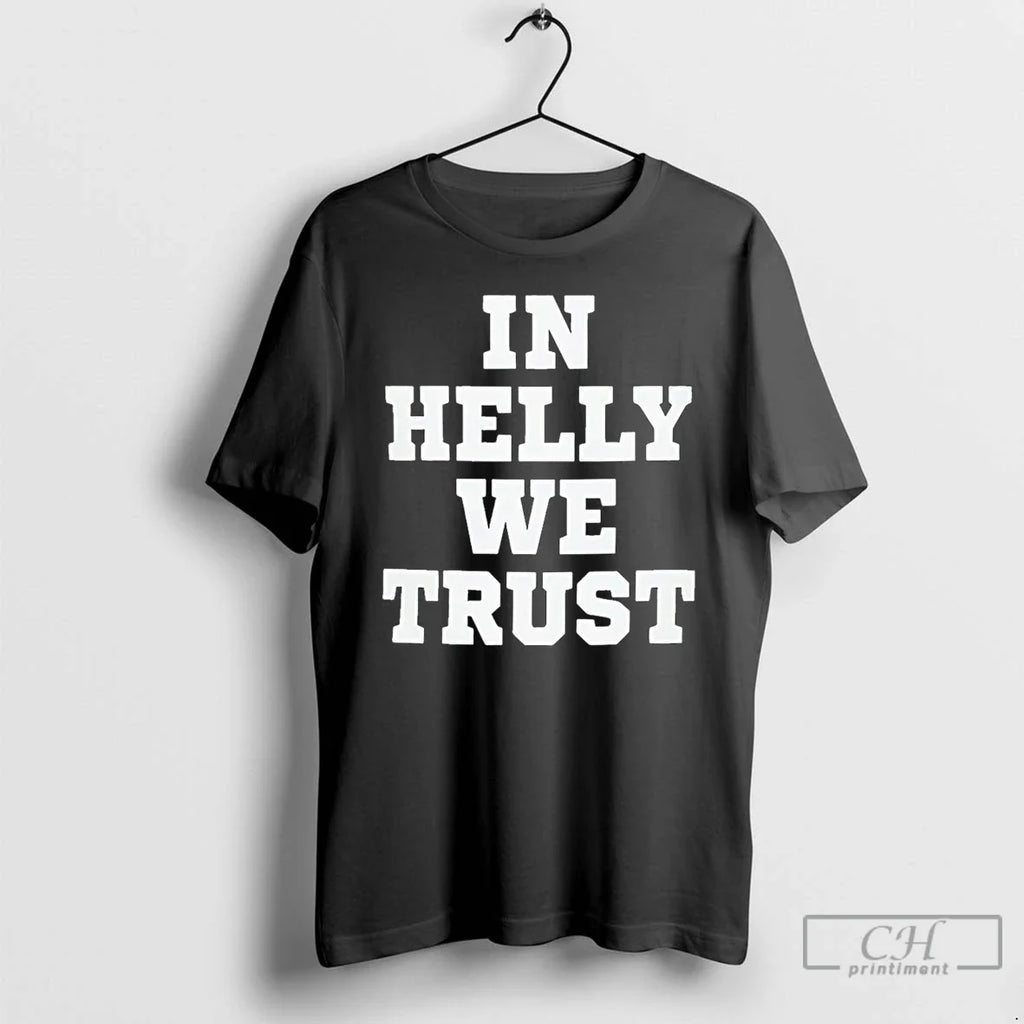 Classic In Helly We Trust Usa Hockey - Adult & Kids T-Shirts, Sweatshirts & Hoodies apparel design preview 1