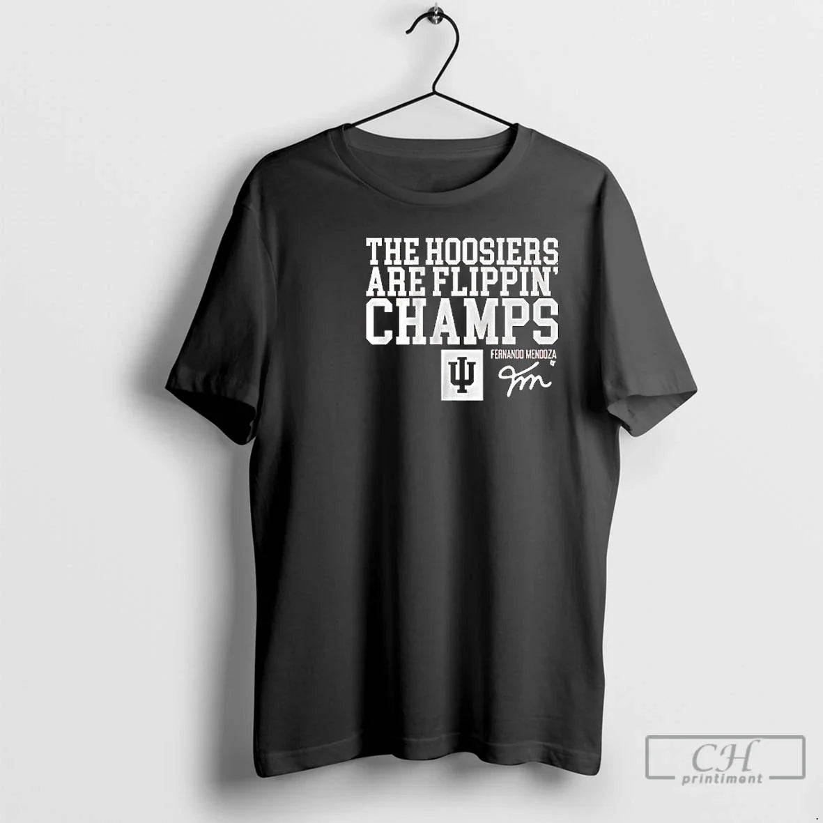 Classic Indiana Football Fernando Mendoza Hoosiers - Adult & Kids T-Shirts, Sweatshirts & Hoodies apparel design preview 1