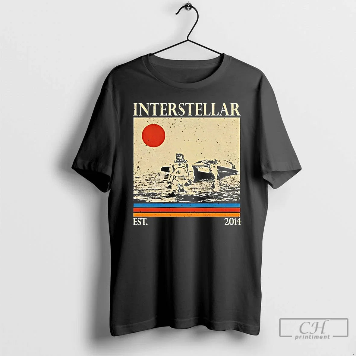 Classic Interstellar Movie Est 2014 Japan Flag - Adult & Kids T-Shirts, Sweatshirts & Hoodies apparel design preview 1