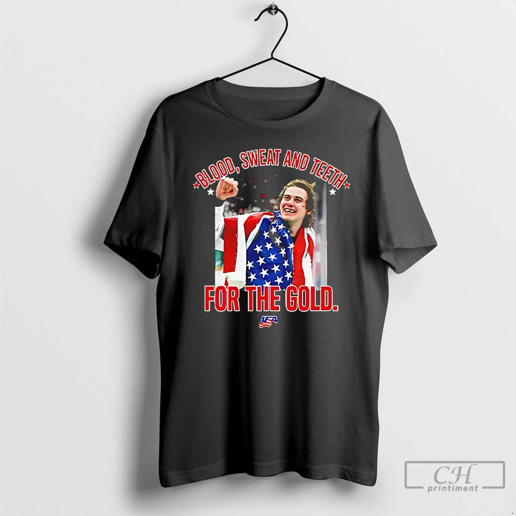 Classic Jack Hughes Blood Sweet And Teeth For The - Adult & Kids T-Shirts, Sweatshirts & Hoodies apparel design preview 1