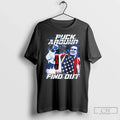 Classic Jack Hughes Puck Around Find Out 2026 Winter - Adult & Kids T-Shirts, Sweatshirts & Hoodies apparel design preview 1