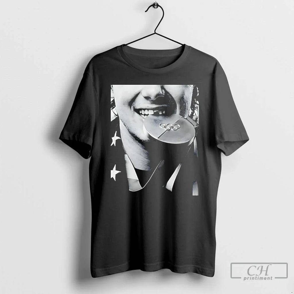 Classic Jack Hughes Teeth Gold Team Usa Olympic - Adult & Kids T-Shirts, Sweatshirts & Hoodies apparel design preview 1