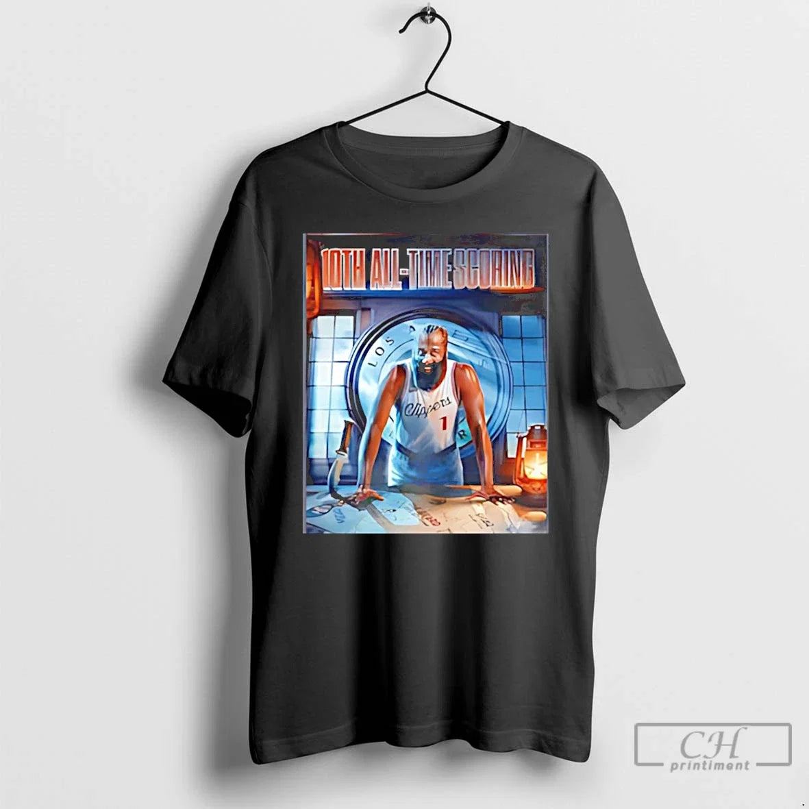 Classic James Harden 10th All Time Scoring - Adult & Kids T-Shirts, Sweatshirts & Hoodies apparel design preview 1