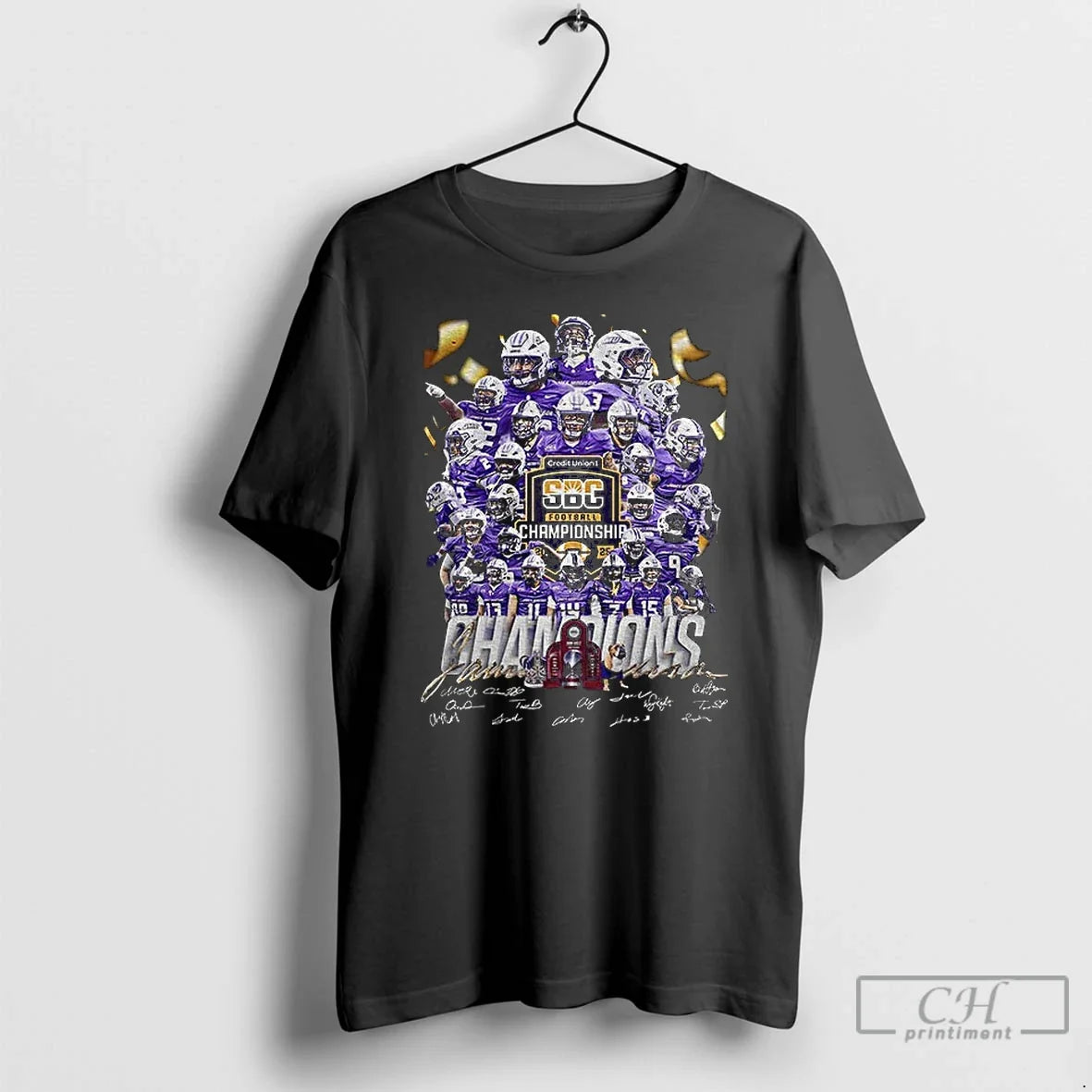 Classic James Madison Dukes Sun Belt Conference 2025 - Adult & Kids T-Shirts, Sweatshirts & Hoodies apparel design preview 1