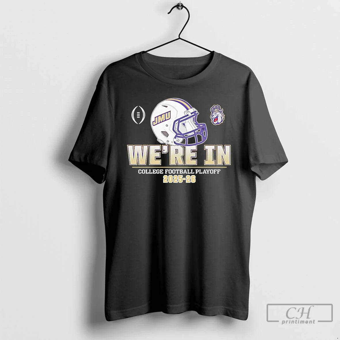 Classic James Madison Jmu Football College Playoff - Adult & Kids T-Shirts, Sweatshirts & Hoodies apparel design preview 1