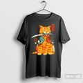 Classic Japanese Samurai Ninja Cat Kawaii Anime - Adult & Kids T-Shirts, Sweatshirts & Hoodies apparel design preview 1