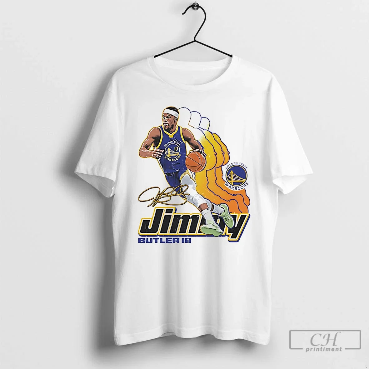 Classic Jimmy Butler Golden State Warriors Retro - Adult & Kids T-Shirts, Sweatshirts & Hoodies apparel design preview 1